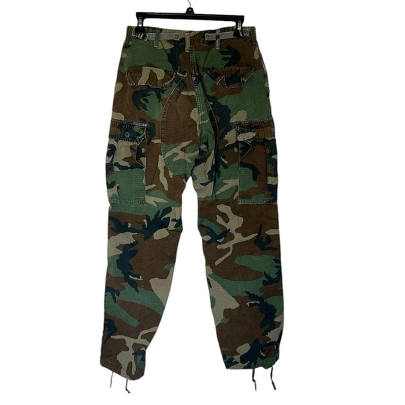 Camp pants with drawstring legs and adjustable waist size S - Picture 2 of 5